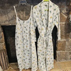 Cypress Gown & Robe Set Size L